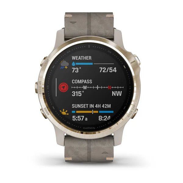 Garmin Fenix 6S Sapphire (with Pro Features) - Refurbished