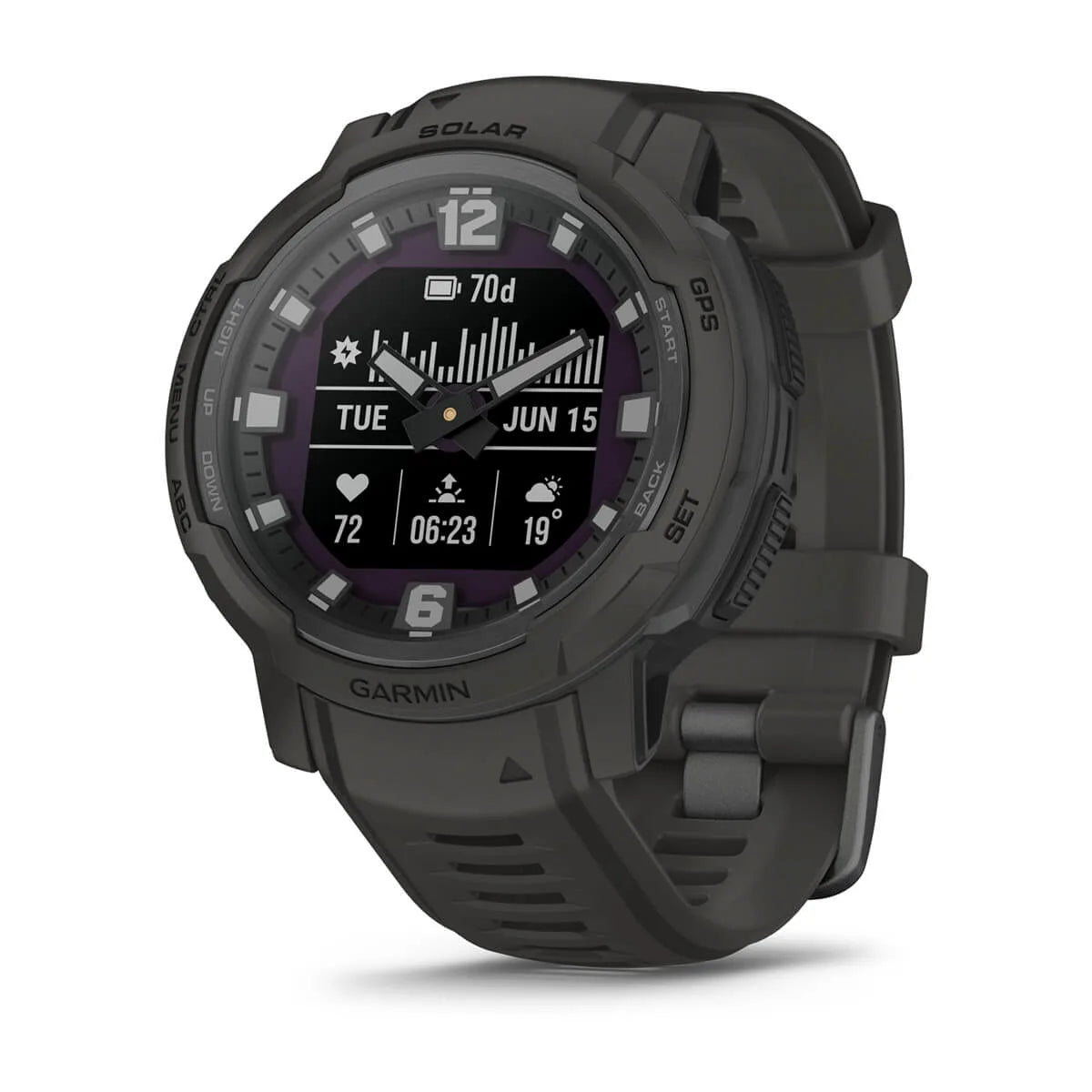 Garmin Instinct Crossover – Solar Edition – Refurbished