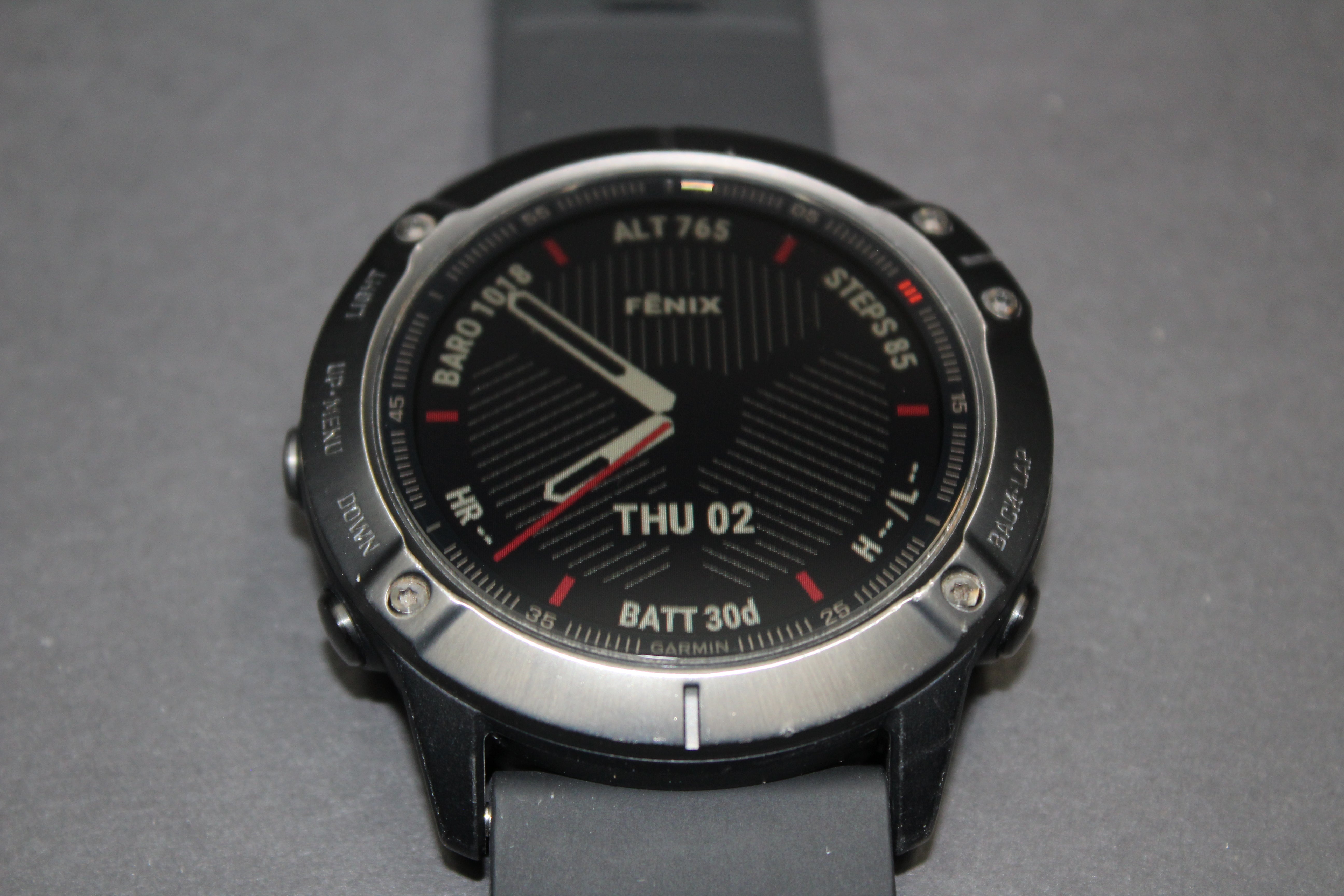 Garmin Fenix 6X Sapphire (with Pro features) - Refurbished