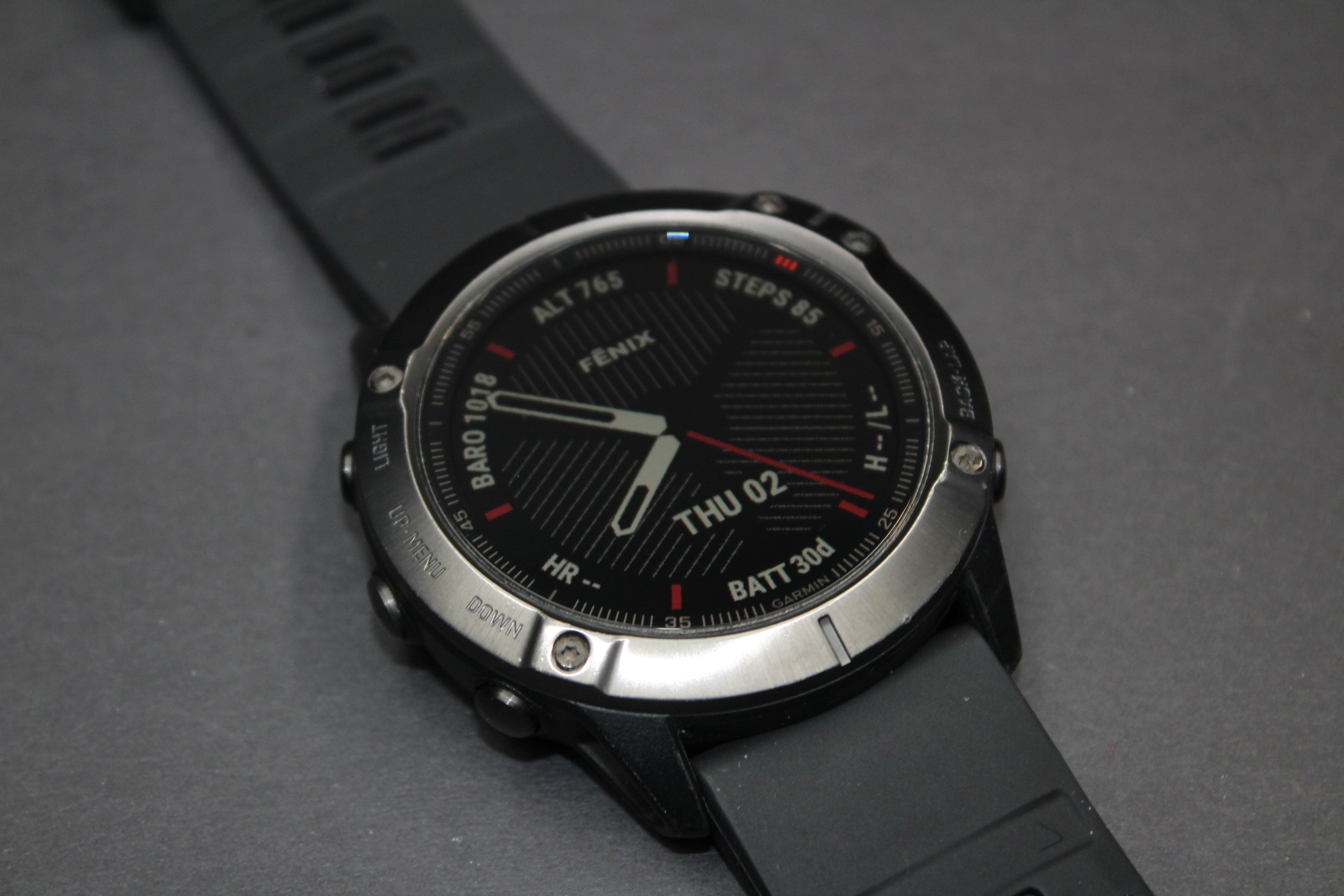 Garmin Fenix 6X Sapphire (with Pro features) - Refurbished