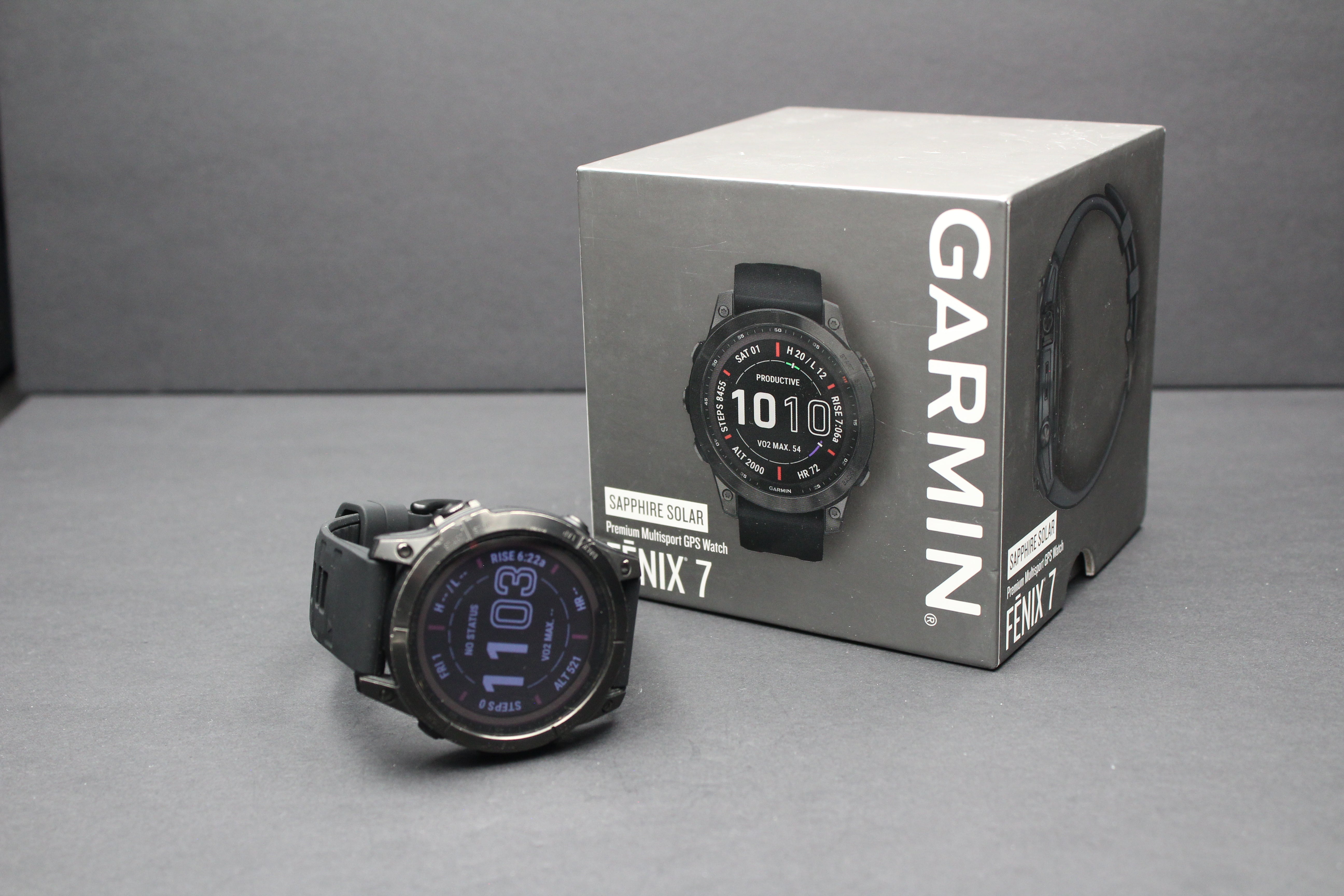 Garmin Fenix 7 Sapphire Solar - Refurbished