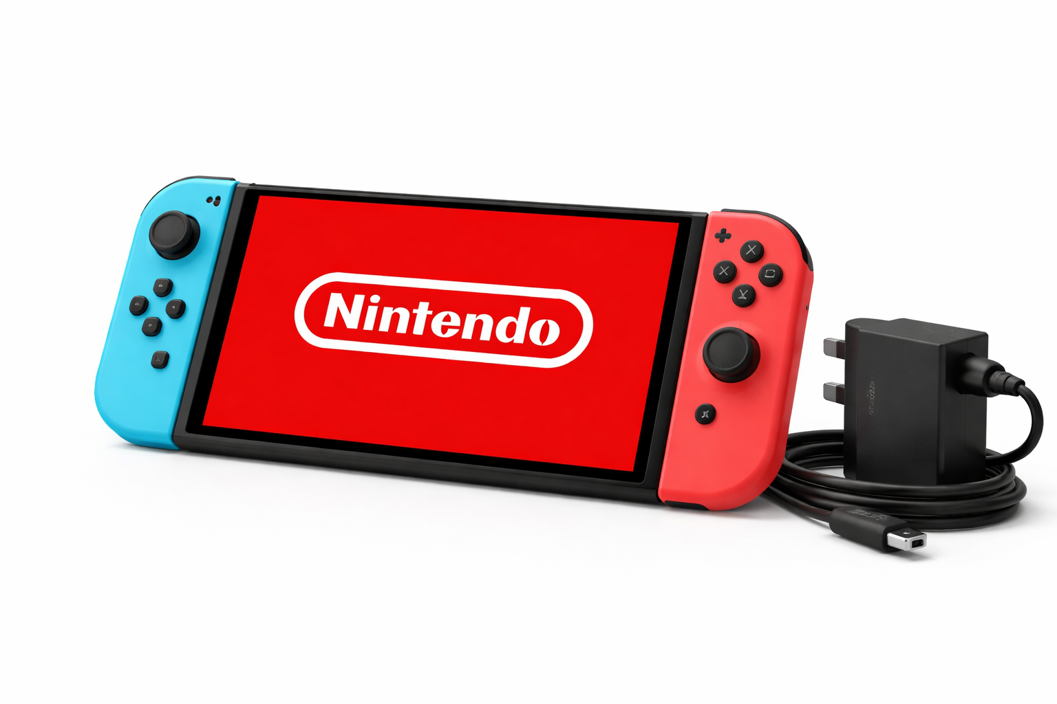 Nintendo Switch OLED console 64GB with optional accessories - Refurbished