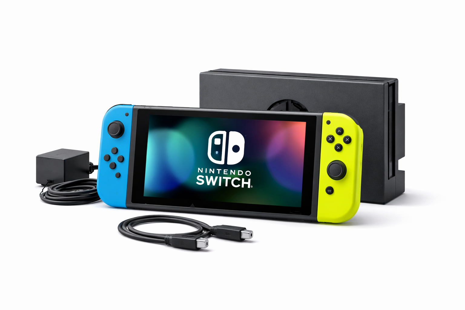 Nintendo Switch console 32GB with optional accessories - Refurbished
