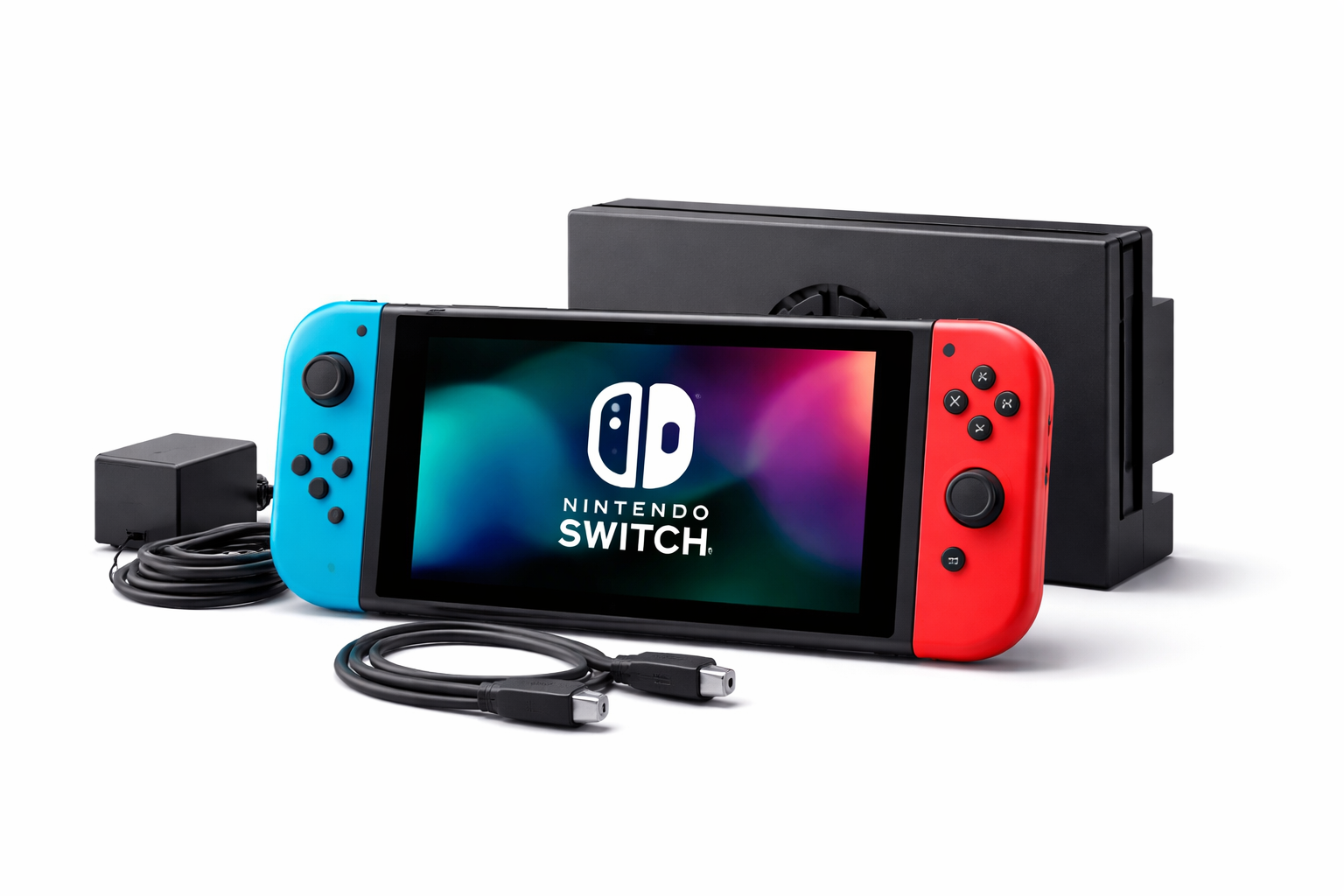 Nintendo Switch console 32GB with optional accessories - Refurbished